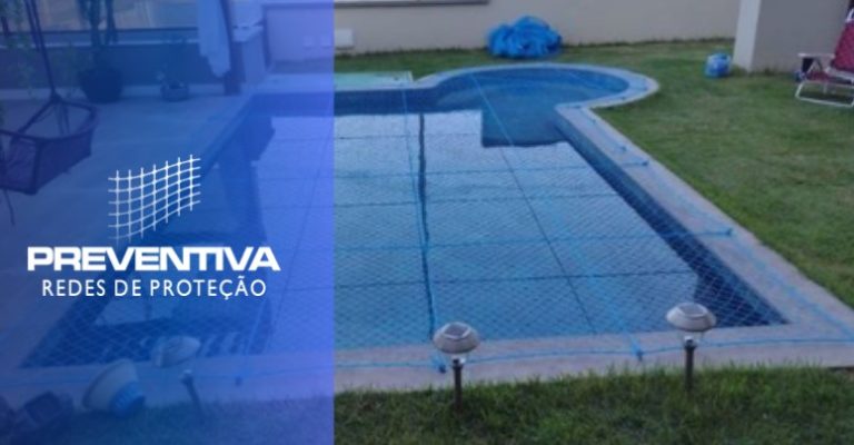 Manual sobre rede de proteção para piscinas